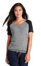 New Era ® Ladies Tri-Blend Performance Cinch Tee